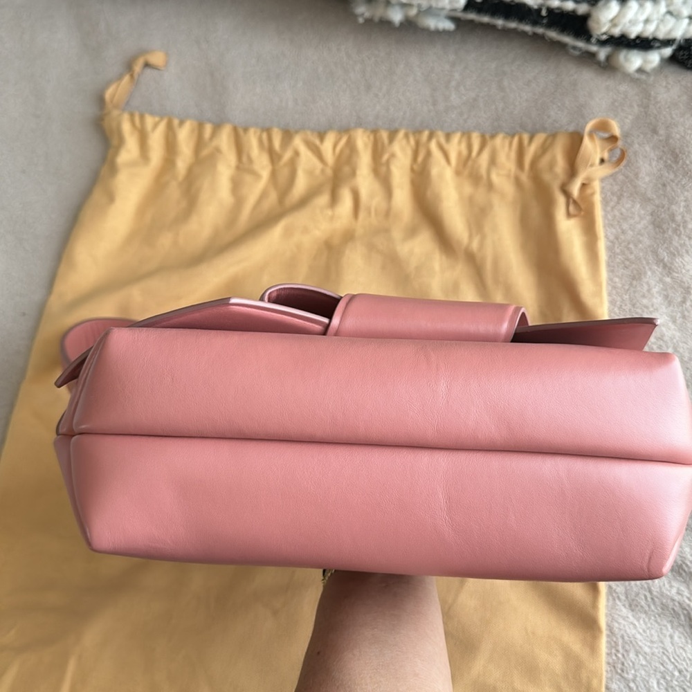 Acne Studios Musubi Bow Shoulder Bag Pink - Picture 6 of 11